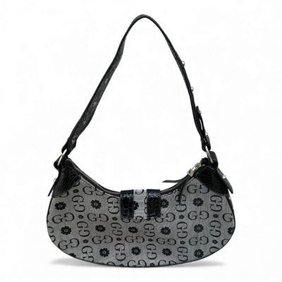 Gussaci Saddle Vintage Monogram Bag - vintageconcierge