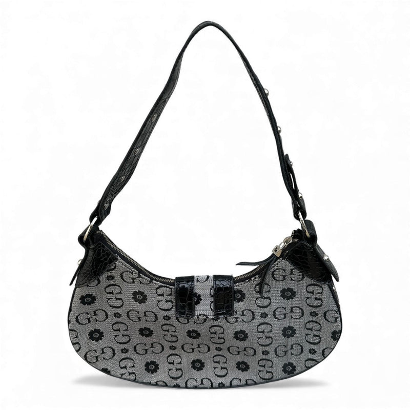 Gussaci Saddle Vintage Monogram Bag - vintageconcierge