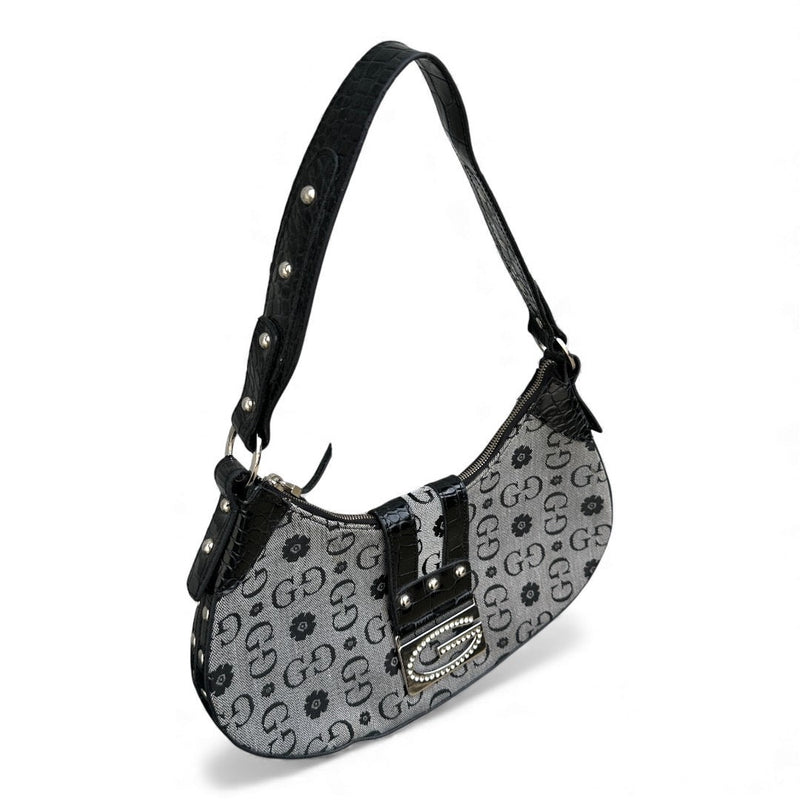 Gussaci Saddle Vintage Monogram Bag - vintageconcierge