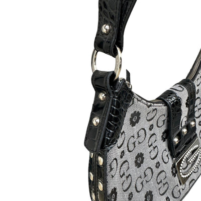 Gussaci Saddle Vintage Monogram Bag - vintageconcierge