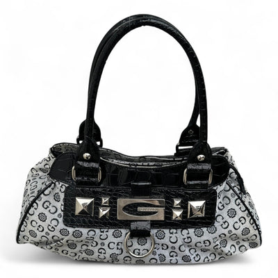 Gussaci Satchel Monogram Y2K Bag - vintageconcierge