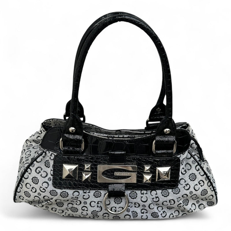 Gussaci Satchel Monogram Y2K Bag - vintageconcierge