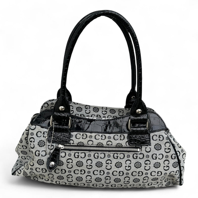 Gussaci Satchel Monogram Y2K Bag - vintageconcierge