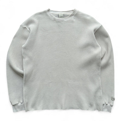 Highsnobiety Waffle Knit Sweatshirt - vintageconcierge