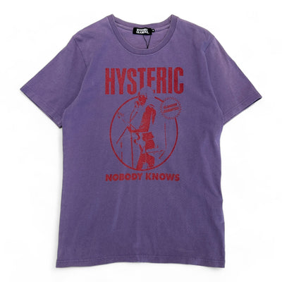 Hysteric Glamour Nobody Knows T-Shirt - vintageconcierge