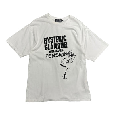 Hysteric Glamour Relieves Tension T-Shirt - vintageconcierge