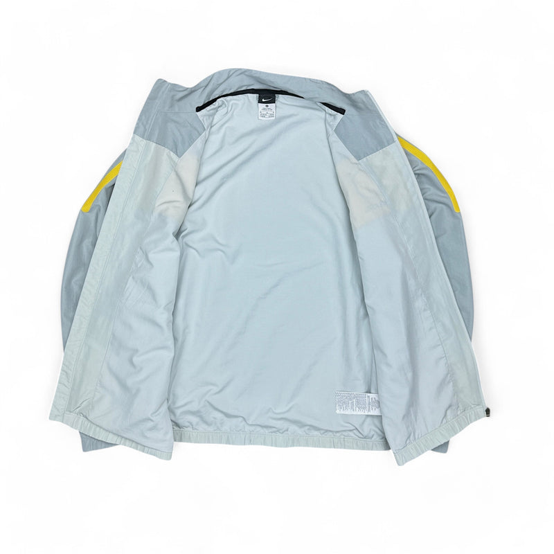 Nike Brasil Vintage 2010 Trackjacke Grau Gelb
