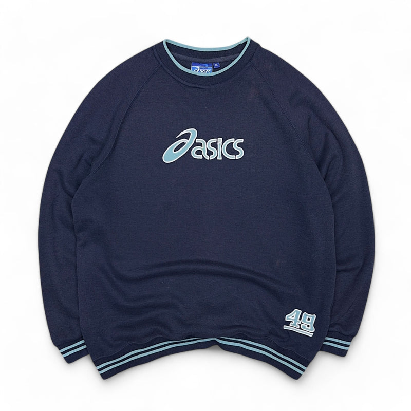 Asics Vintage Y2K Sweater Navy