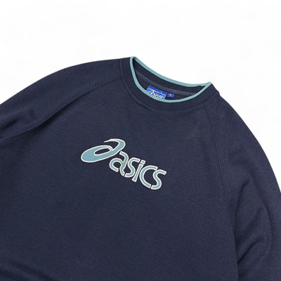 Asics Vintage Y2K Sweater Navy