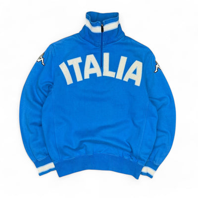 Kappa Vintage Y2K Italia Trackjacke Blau