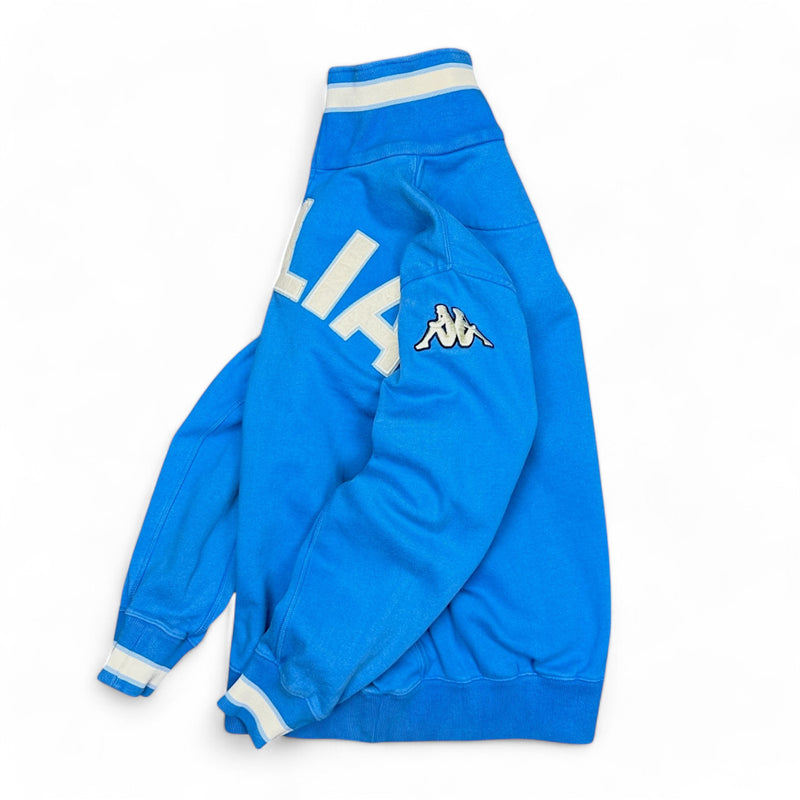 Kappa Vintage Y2K Italia Trackjacke Blau