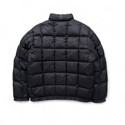 Nike Vintage Y2K Puffer Daunenjacke Schwarz Pink