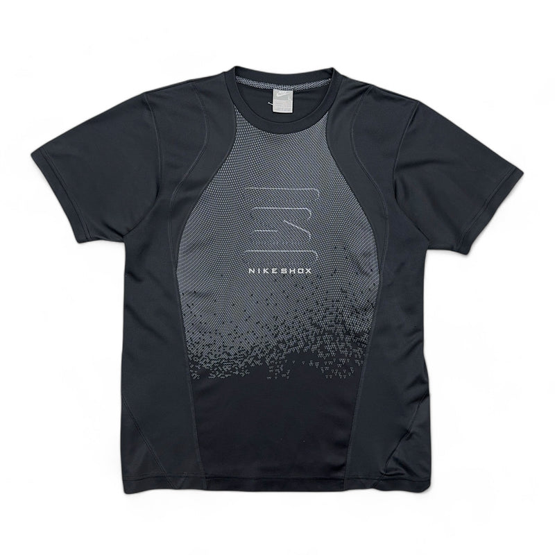 Nike Vintage Y2K Rare Shox T-Shirt Schwarz Grau