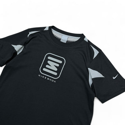 Nike Vintage Y2K Rare Shox T-Shirt Schwarz Grau