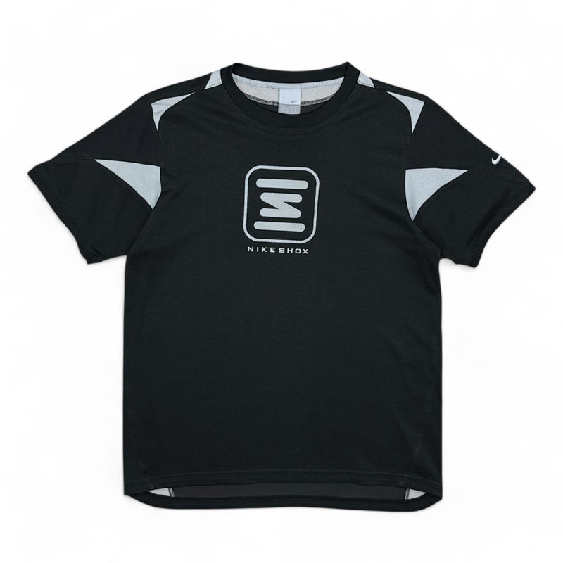 Nike Vintage Y2K Rare Shox T-Shirt Schwarz Grau