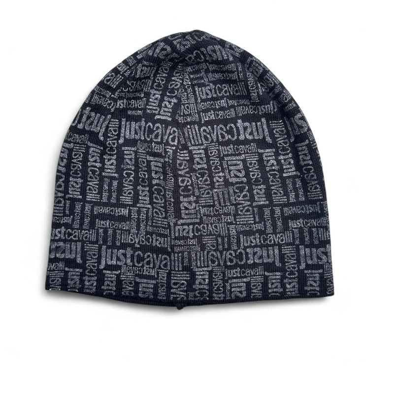 Just Cavalli Beanie Allover Logo