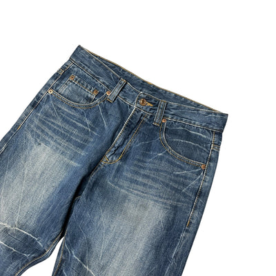 Japanese Vintage Demon Wave Jeans - vintageconcierge