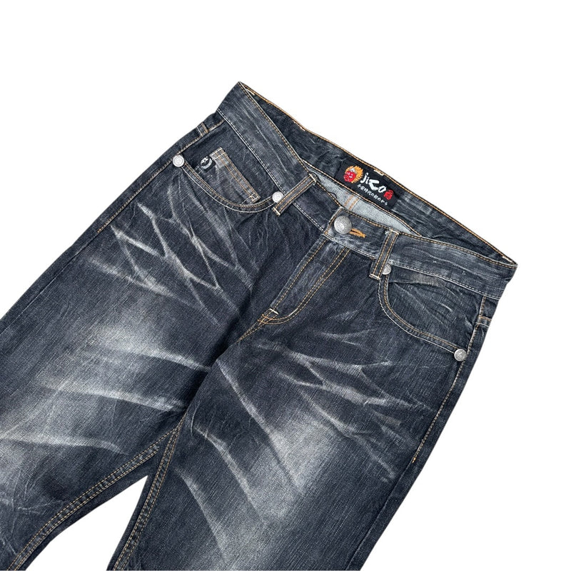 Jizo Japanese Dragon Y2K Jeans - vintageconcierge