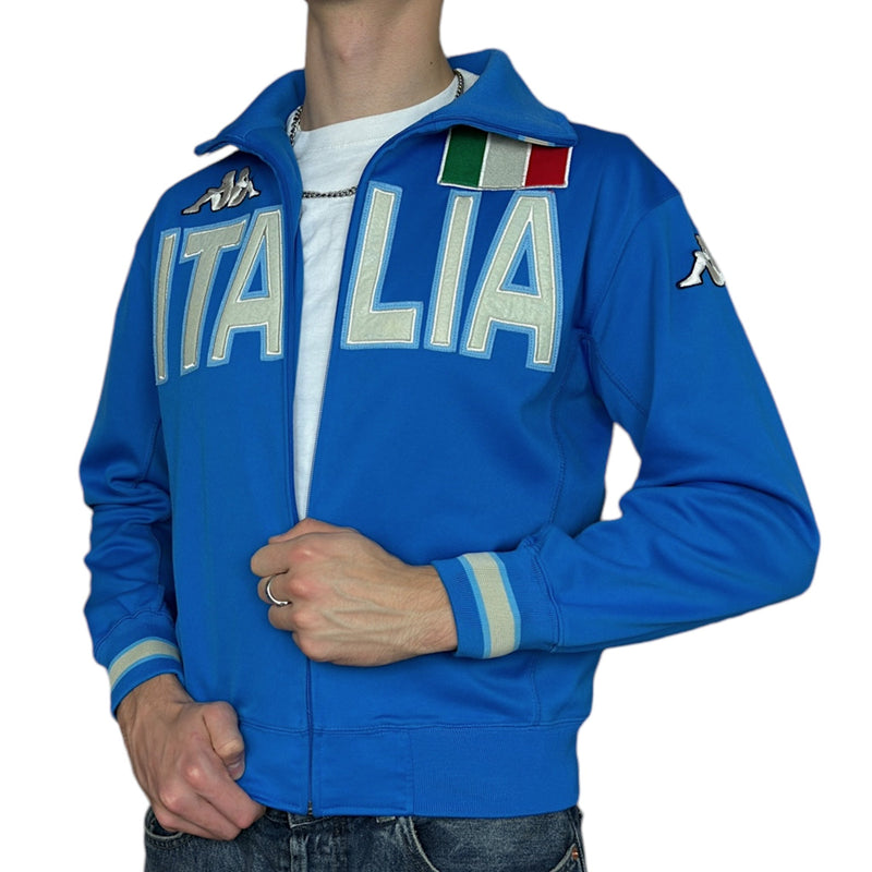 Kappa Vintage Y2K Italia Zip Up Sweatshirt - vintageconcierge