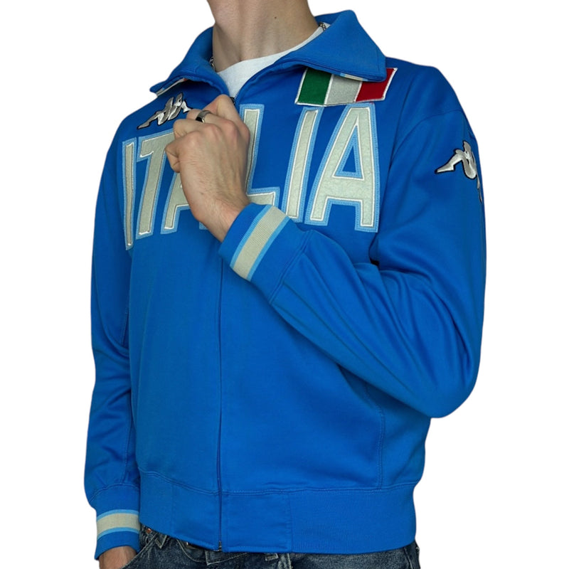 Kappa Vintage Y2K Italia Zip Up Sweatshirt - vintageconcierge