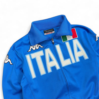 Kappa Vintage Y2K Italia Zip Up Sweatshirt - vintageconcierge