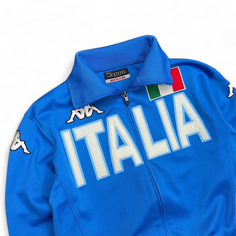 Kappa Vintage Y2K Italia Zip Up Sweatshirt - vintageconcierge