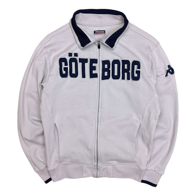 Kappa Y2K Göteborg Zip Sweatshirt Grau - vintageconcierge