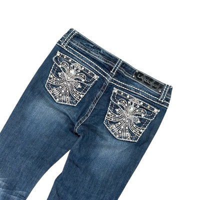 L.A. Idol Low Rise Bootcut Jeans - vintageconcierge