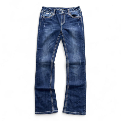L.A. Idol Low Waist Y2K Bootcut Jeans - vintageconcierge