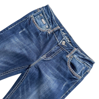 L.A. Idol Low Waist Y2K Bootcut Jeans - vintageconcierge