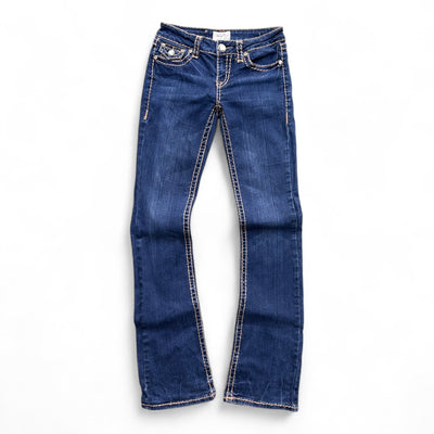 L.A. Idol Low Waist Y2K Bootcut Jeans - vintageconcierge