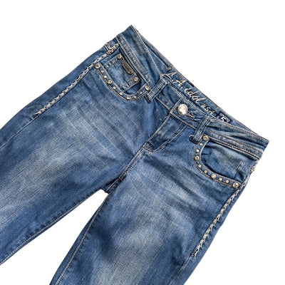 L.A. Idol Y2K Bootcut Jeans - vintageconcierge