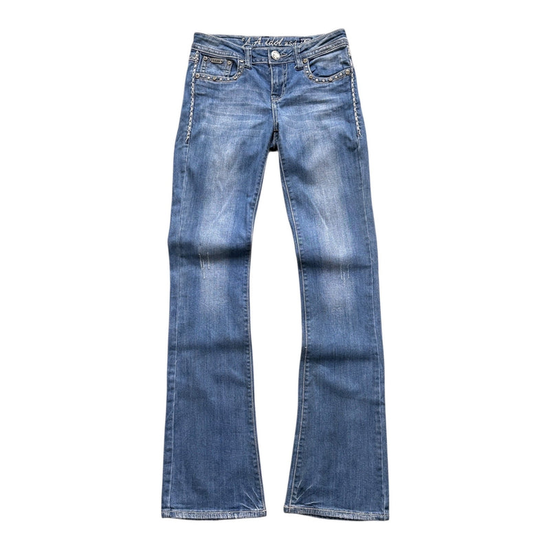 L.A. Idol Y2K Bootcut Jeans - vintageconcierge