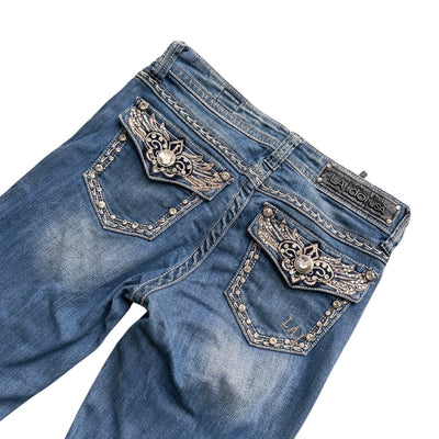 L.A. Idol Y2K Bootcut Jeans - vintageconcierge