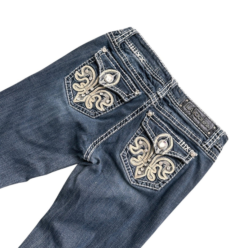 L.A. Idol Y2K Bootcut Jeans - vintageconcierge