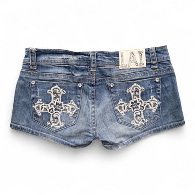 L.A. Idol Y2K Hotpant Shorts - vintageconcierge