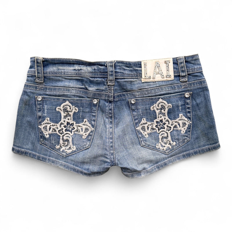 L.A. Idol Y2K Hotpant Shorts - vintageconcierge