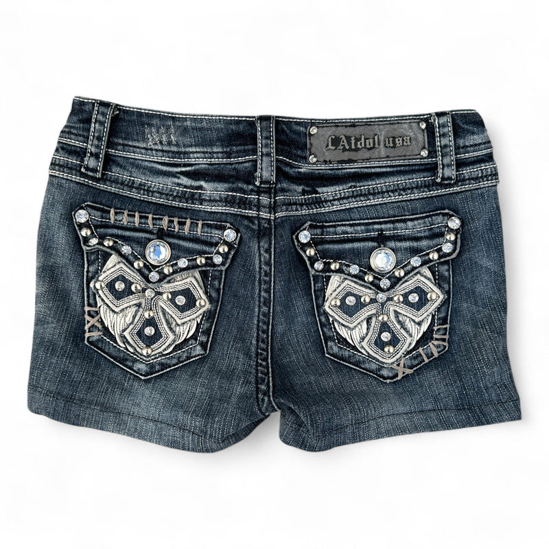 L.A. Idol Y2K Hotpant Shorts - vintageconcierge
