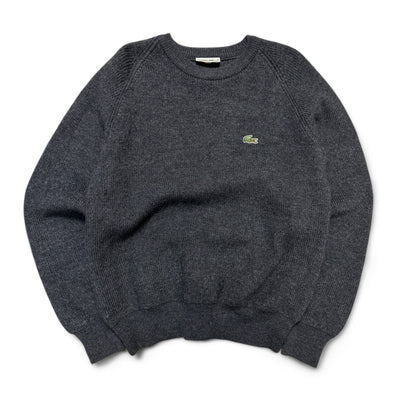 Lacoste Knit Strick Sweatshirt - vintageconcierge