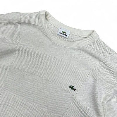 Lacoste Knit Stricksweatshirt - vintageconcierge