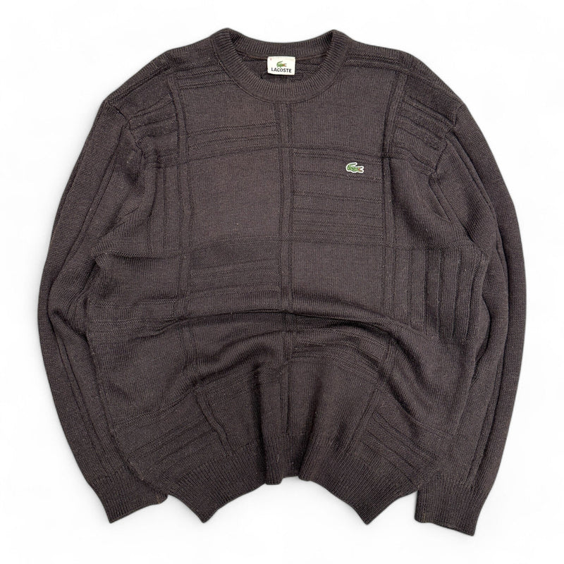 Lacoste Knit Stricksweatshirt - vintageconcierge