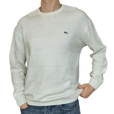 Lacoste Knit Stricksweatshirt - vintageconcierge