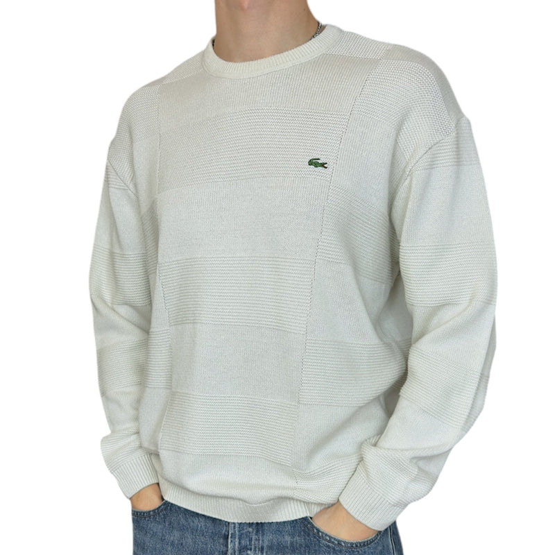 Lacoste Knit Stricksweatshirt - vintageconcierge