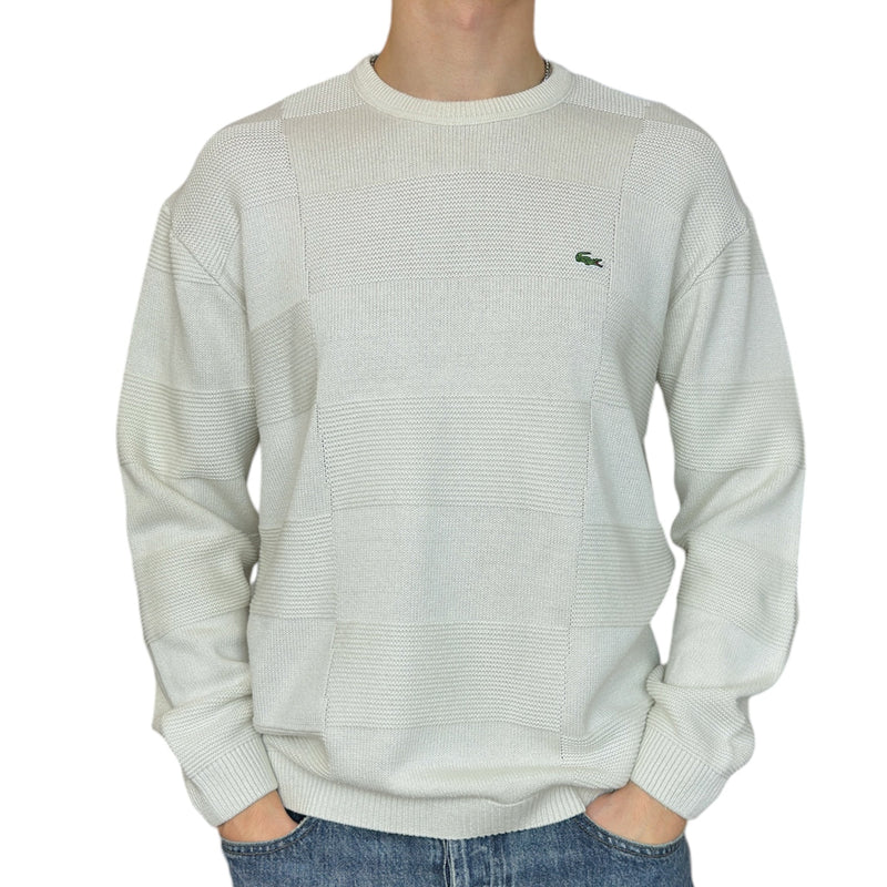 Lacoste Knit Stricksweatshirt - vintageconcierge