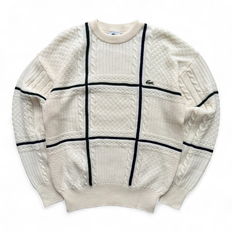 Lacoste Knit Sweatshirt - vintageconcierge