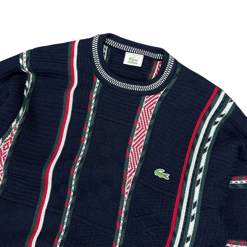 Lacoste Vintage Knit Sticksweatshirt - vintageconcierge