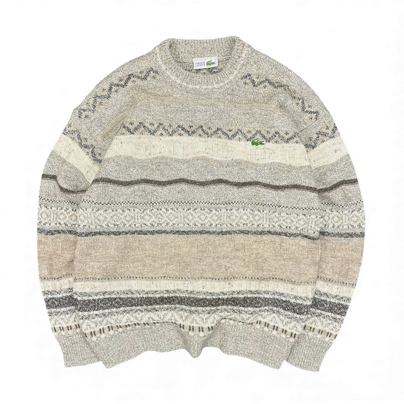 Lacoste Vintage Knit Stricksweatshirt - vintageconcierge
