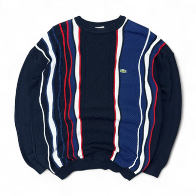 Lacoste Vintage Knit Stricksweatshirt - vintageconcierge
