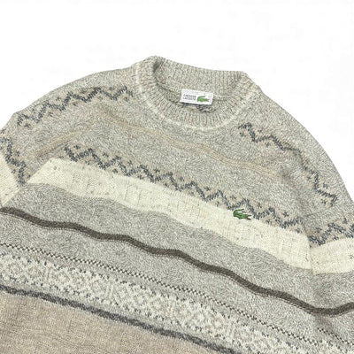 Lacoste Vintage Knit Stricksweatshirt - vintageconcierge