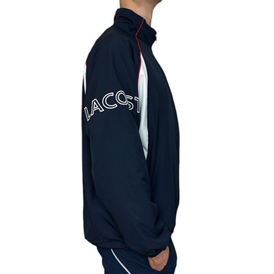 Lacoste Vintage Navy Trackjacke - vintageconcierge